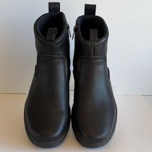 Skechers Relaxed Fit Air-Cooled Memory Foam Black Men's Boots